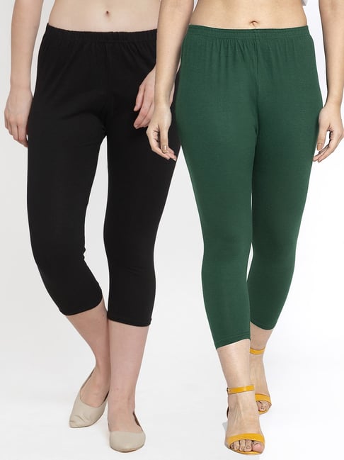 Women's High-waist Cotton Blend Seamless Capri Leggings - A New Day™ :  Target