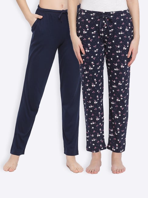 Buy Biba Navy Yoga Pants for Women's Online @ Tata CLiQ