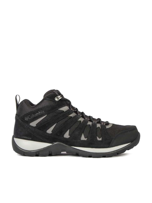 Buy Columbia Men s REDMOND V2 MID WP Black Hiking Shoes for Men at