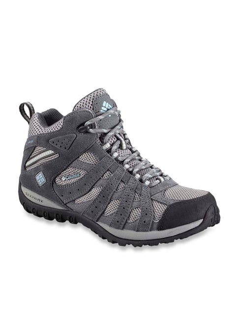 Columbia Women's REDMOND MID WATERPROOF Grey Hiking Shoes