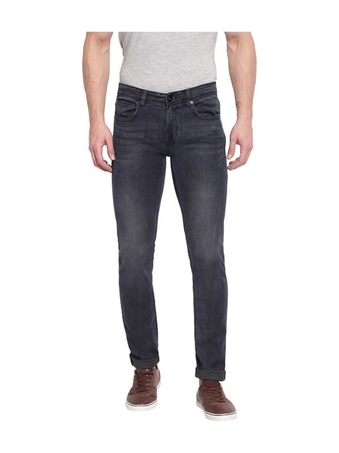 Pepe Jeans Blue Slim Fit Low Rise Lightly Washed Jeans