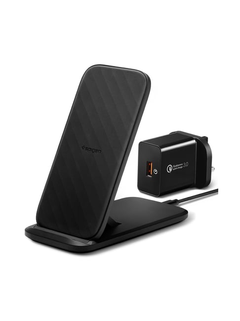 Spigen SteadiBoost Flex 15W Wireless Charger Black