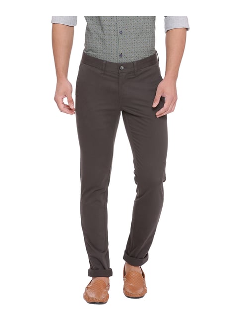 Moss Tailored Fit Herringbone Tweed Trousers, Ink at John Lewis & Partners