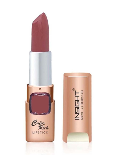 Insight Cosmetics Colour Rich Matte Lipstick Nude Mauve - 4.2 gm