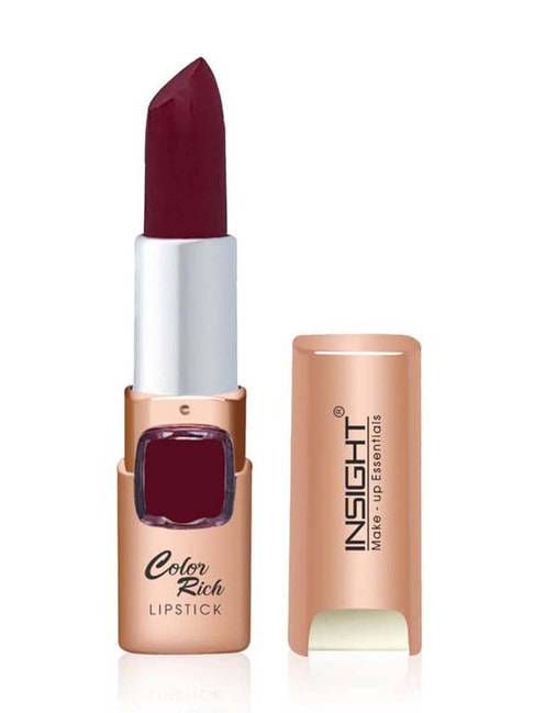 Insight Cosmetics Colour Rich Matte Lipstick Wine Room - 4.2 gm