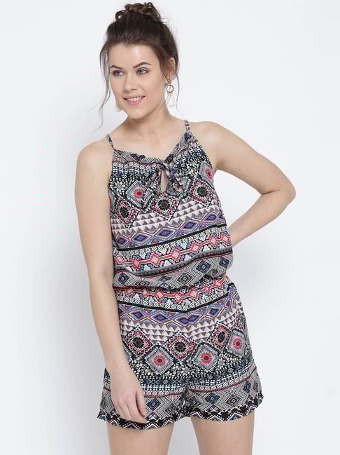 Sera Multicolor Printed Playsuit-picture-25