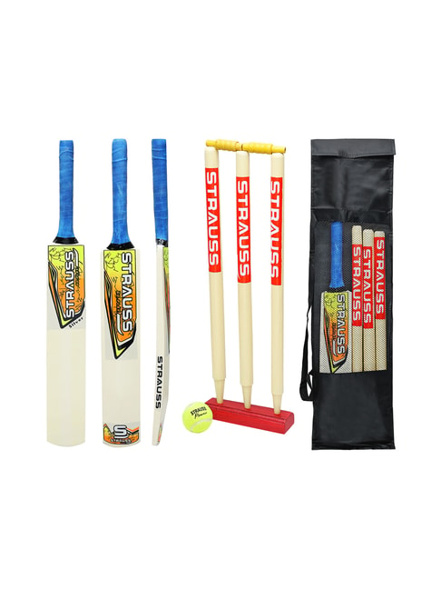Strauss Multicolored Cricket Kit (Size- 1)