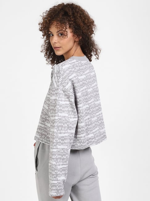 Grey on sale reebok jumper