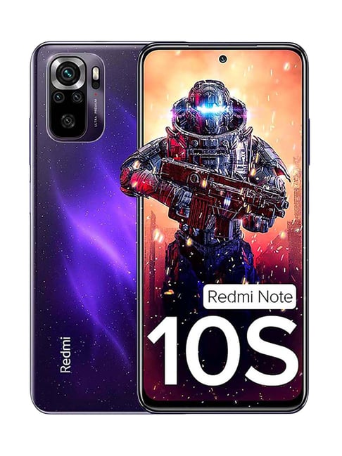 Redmi Note 10S 128 GB (Cosmic Purple) 8 GB RAM, Dual SIM 4G