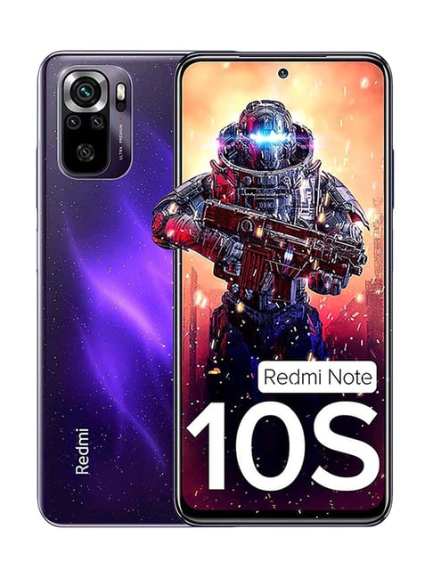 Redmi Note 10S 128 GB (Cosmic Purple) 6 GB RAM, Dual SIM 4G