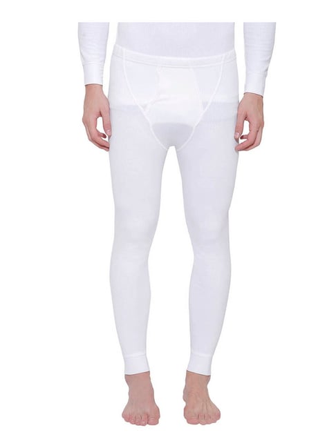 Buy Bodycare Insider BODYCARE Off White Solid Women Thermal Lower at