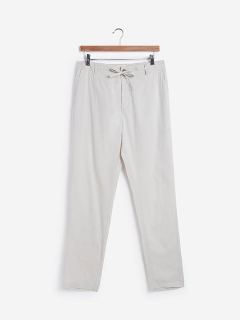 off white chinos