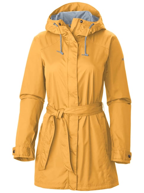 Buy Columbia Yellow Pardon My Trench Rain Jacket for Women Online Tata CLiQ