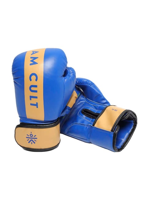 Cultsport Blue Combo Boxing Gloves with Handwraps (8 Oz)-Cultsport-Footwear-TATA CLIQ