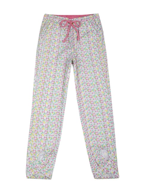 Elle Kids Multicolor Cotton Printed Joggers-picture-37