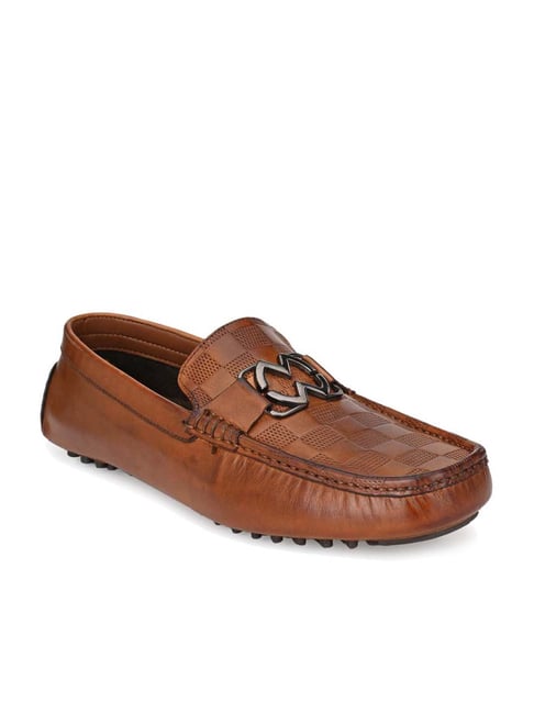 San Frissco Men's Tan Casual Loafers