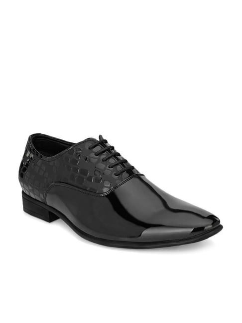 San Frissco Men's Black Oxford Shoes