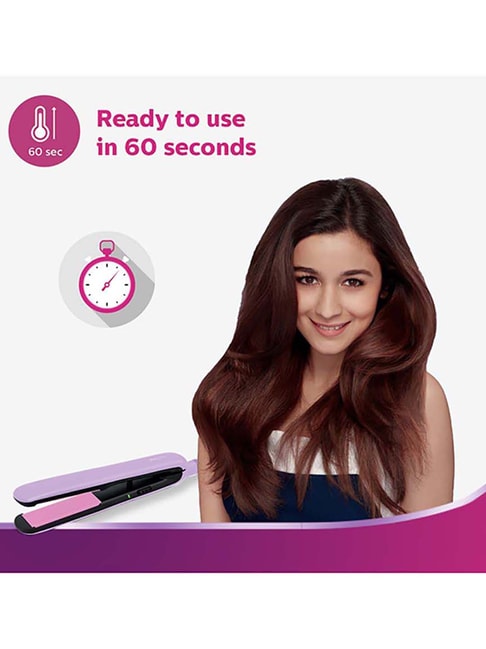 Buy Philips BHS393/40 Corded Hair Straightener (Purple) Online At Best  Price @ Tata CLiQ