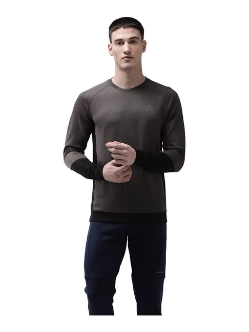 ALCIS Dark Grey Round Neck Sweatshirt-picture-19