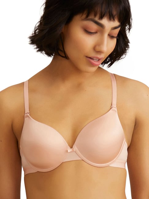 Buy Nykd by Nykaa Breathe Cotton Padded Wired Push Up level-2 Bra