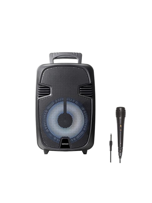 GIZMORE GIZ WHEELZ T1000 Pro Portable Trolley Bluetooth Party Speaker- Black