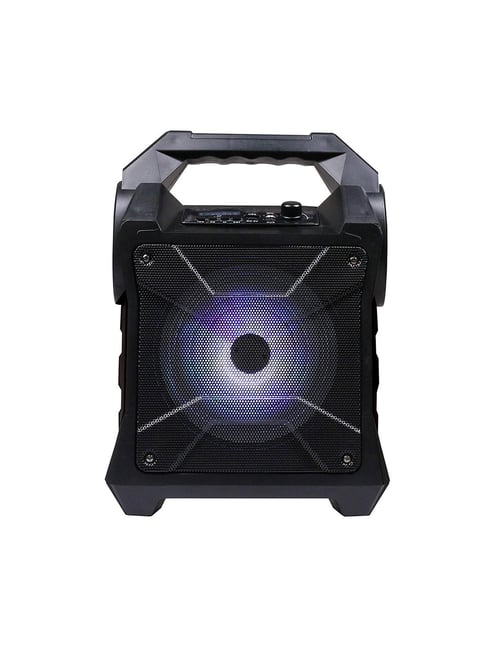 GIZMORE GIZ WHEELZ T1001 Portable Trolley Bluetooth Party Speaker- Black