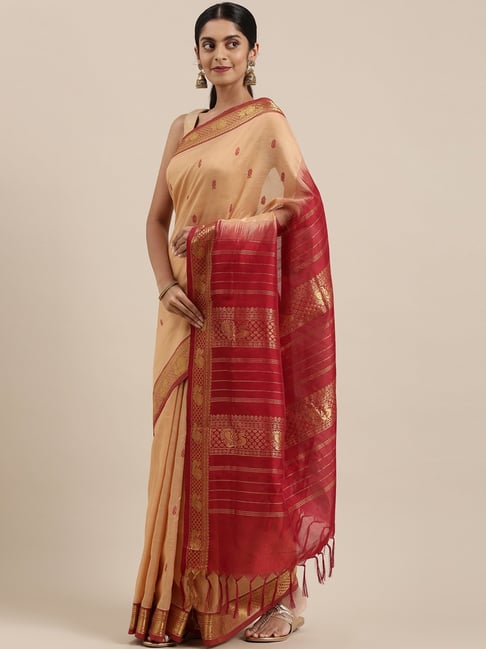 Bandhani Ajrakh Maheshwari Silk Maroon Body With Black and Zari Border Saree  - Byhand I Indian Ethnic Wear Online I Sustainable Fashion I Handmade  Clothes