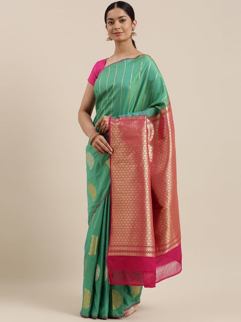 Buy online The Chennai Silks Saree With Blouse from ethnic wear for Women  by Classicate From The House Of The Chennai Silks for ₹1449 at 27% off |  2024 Limeroad.com