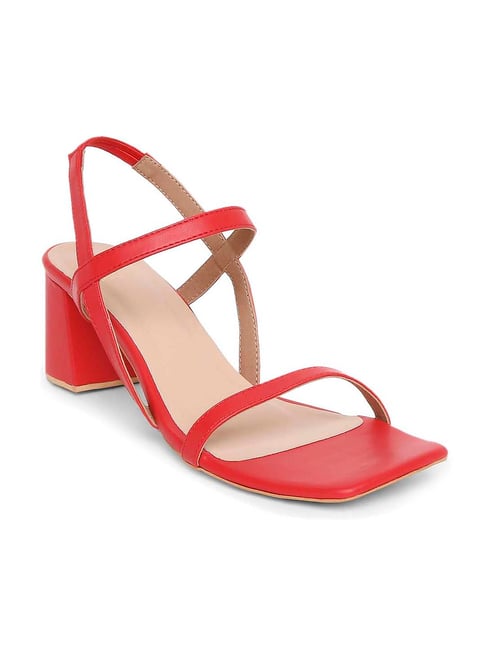 Buy Healers Comfort (Red) Sandals For Womens (MJHL-67) By Liberty