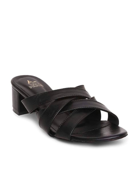 Braided Faux-Leather Cross-Strap Slide Sandals | Old Navy