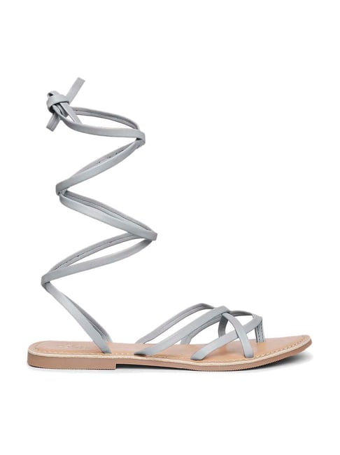 Gray Gladiator Sandals for Women for sale | eBay