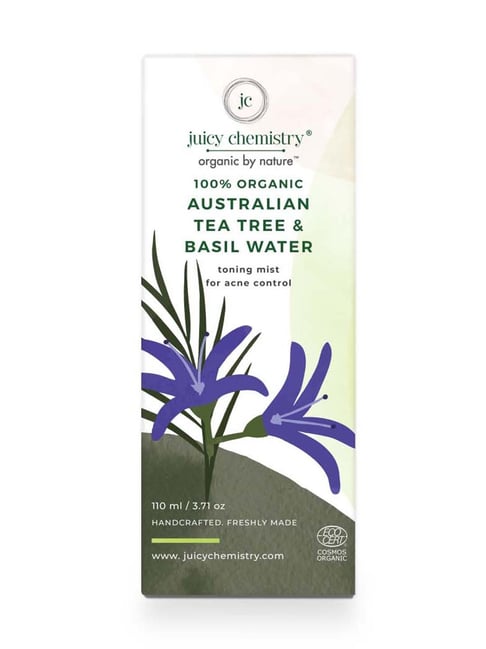 Juicy Chemistry Australian Tea Tree Basil Water Toning Mist 110 ml