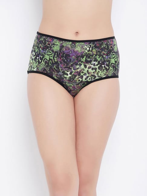 Clovia Multicolor Printed Hipster Panty Price in India