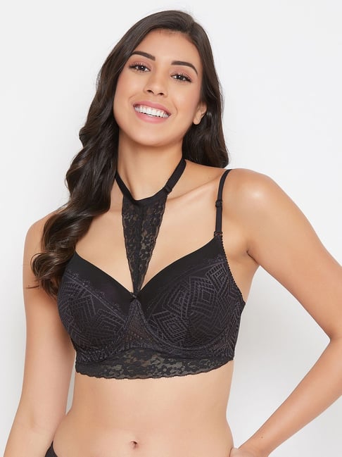 Buy Wunderlove by Westside Black Padded Non-Wired Sports Bra for