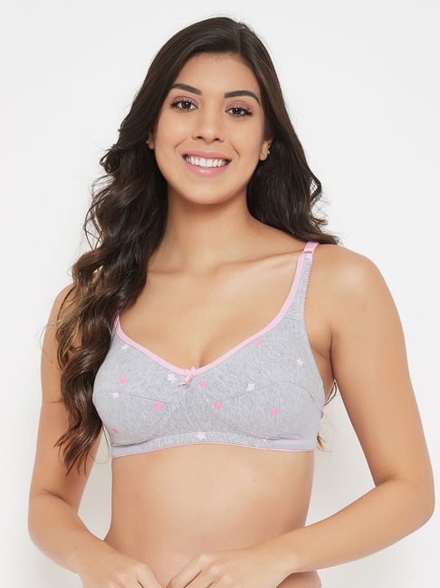 Buy Clovia Light Pink Printed Full Coverage Padded T-Shirt Bra for Women's  Online @ Tata CLiQ