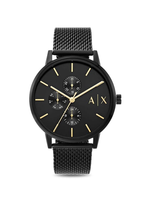 Armani Exchange Cayde AX2716 Black Dial Watch for Men