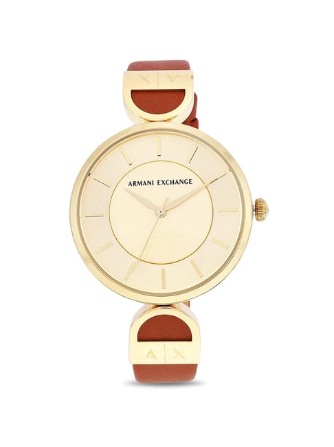 Armani Exchange AX5324 Gold Brooke Watch For Women