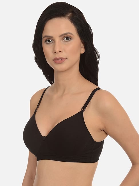 Buy Mod & Shy Black Non Wired Padded T-Shirt Bra for Women Online @ Tata  CLiQ