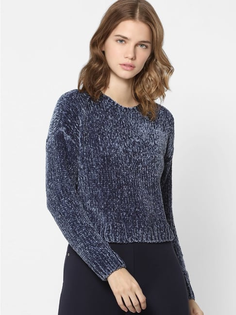 Buy Only Mercury Self Pattern Sweater for Women Online @ Tata CLiQ