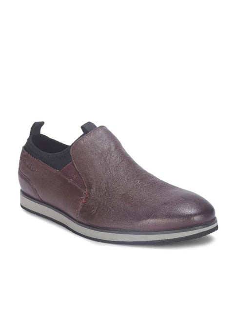 Ruosh Men's Nice Brown Casual Slip-Ons