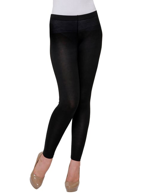 Buy Ayaki by (Bodycare) Women Black Solid Thermal Top at
