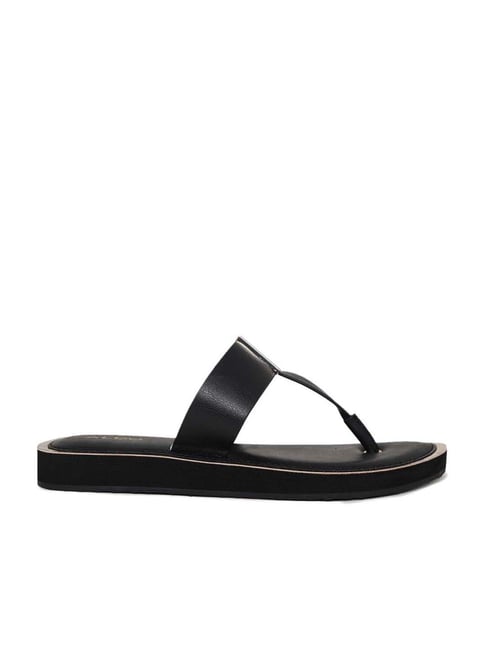 Aldo Women's Black Thong Sandals