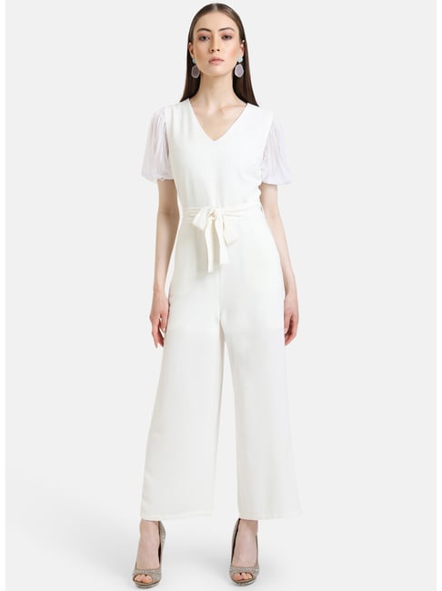 Kazo store white jumpsuit