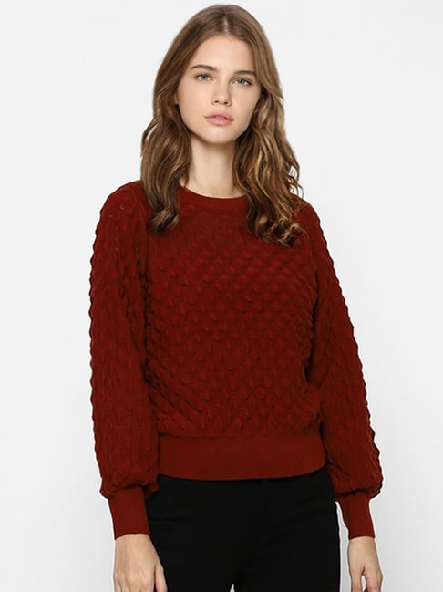 Red hot sale soft sweater