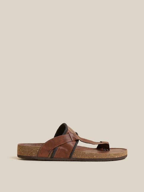 Buy LUNA BLU by Westside Beige Cork Sandals for Online @ Tata CLiQ