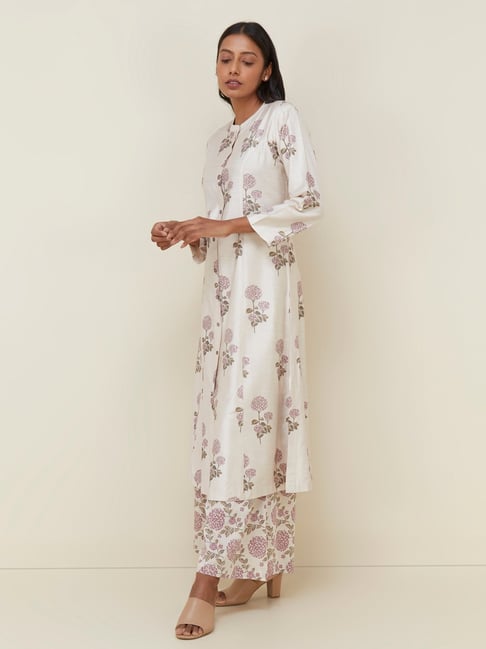 Buy Zuba by Westside Multicolour A Line Flower Pattern Kurta Online at best price at TataCLiQ