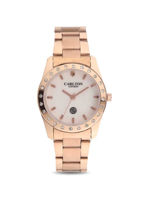 Carlton London CL002ROMOR Analog Watch for Women