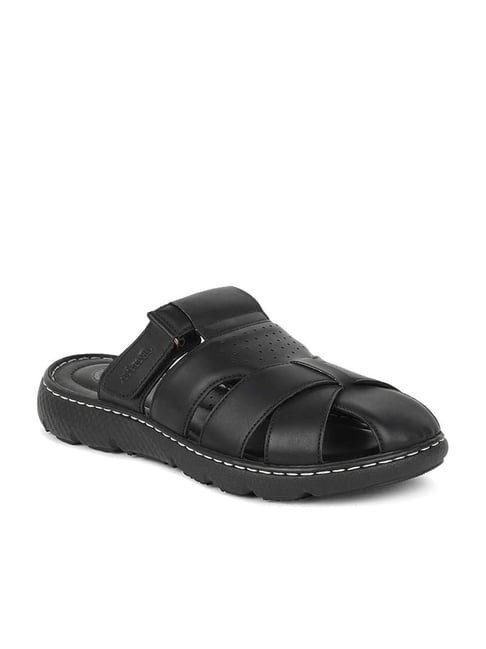 Bata Black Sandals For Men (F861608000, Size:8) in Malegaon at best price  by Amit Shoes - Justdial