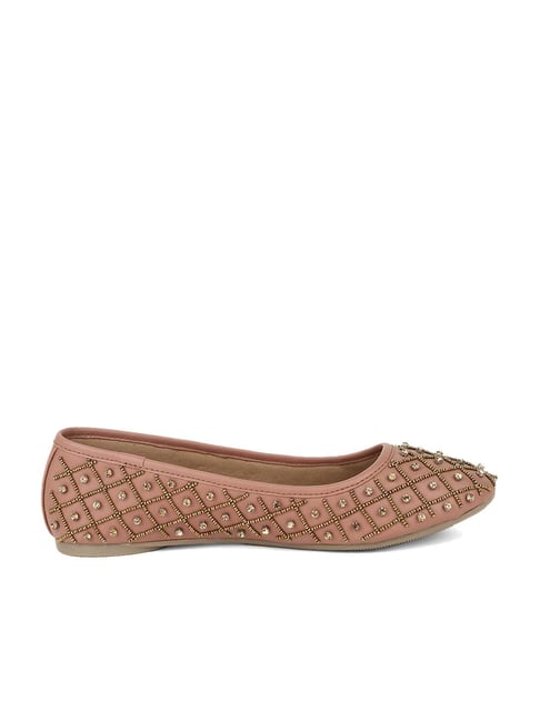 Marie Claire by Bata Women's Pink Flat Ballets Price in India