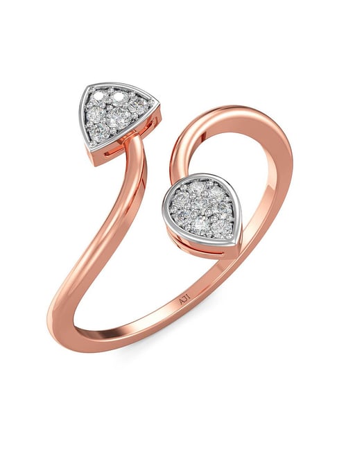Shop Vhernier Abbraccio 18K Rose Gold Ring | Saks Fifth Avenue
